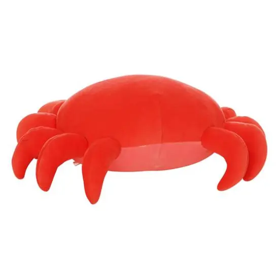 Manhattan Toy&reg; Velveteen Crabby Abby Toy Crab Stuffed Animal {5}