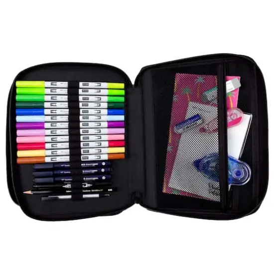 Tombow Black Zipper Marker Case {6}