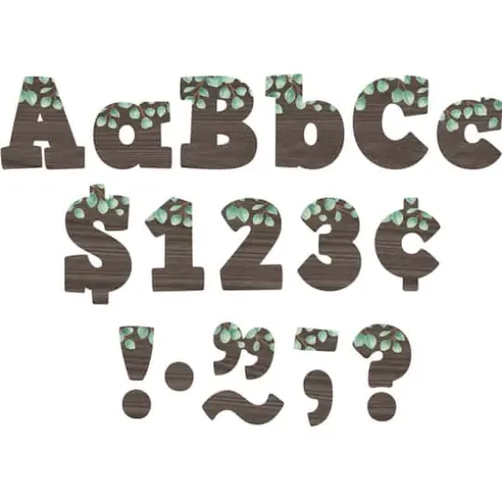 Teacher Created Resources Eucalyptus Bold Block Letters, 3 Packs of 230 {3}