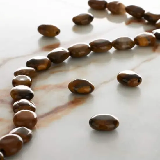 Yellow Tigereye Oval Beads, 10mm by Bead Landing&trade; {3}