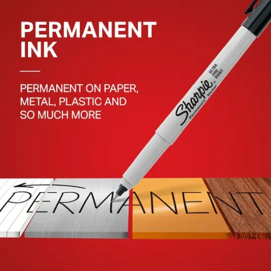 Sharpie&reg; Ultra Fine Point Permanent Markers, 5ct. {3}