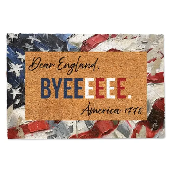 Dear England Byeeeeee Coir Door Mat {1}