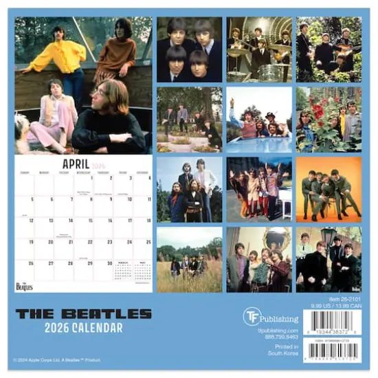 2026 The Beatles Mini Calendar {6}