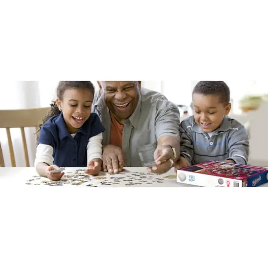 MLB Purebred Fans A Real Nailbiter 500 Piece Puzzle Washington Nationals {4}