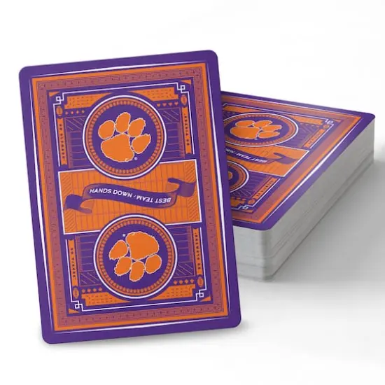 NCAA Classic Series Playing Cards Clemson Tigers {6}