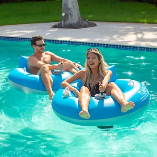PoolCandy 48" Blue Motorized Tube Runner {4}