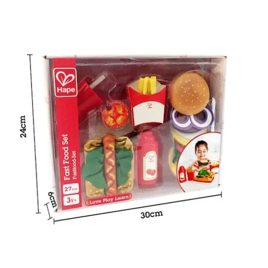 Hape Fast Food Kitchen Playset {3}