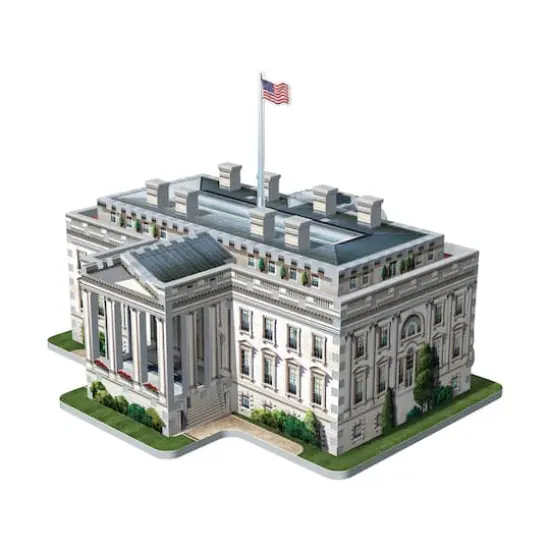 Wrebbit 3D Puzzle&trade; The White House 490 Piece Puzzle {8}