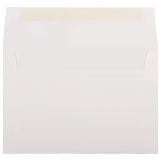 JAM Paper A8 Strathmore Invitation Envelopes, 50ct. Bright White Linen {4}