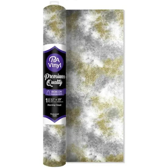 PA Vinyl Morning Cloud Print Iron On Vinyl {1}