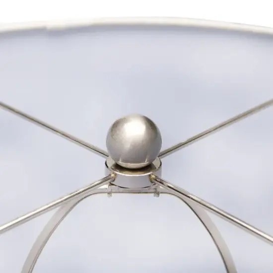 Hello Honey&reg; 27" Deep Blue Glass Table Lamp {6}