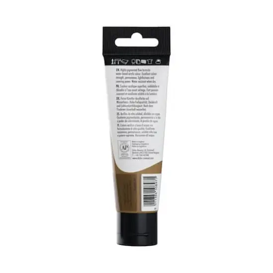 Daler-Rowney&reg; Original System 3 Acrylic Paint, 59mL 707 Rich Gold Imitation {4}
