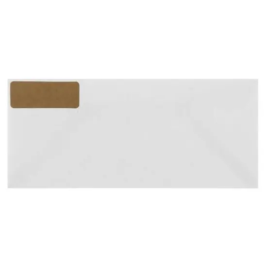 JAM Paper Standard Mailing Return Address Labels Brown Kraft {7}