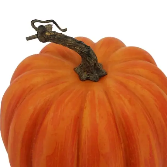 8.5" Orange Decorative Pumpkin by Ashland&reg; {3}