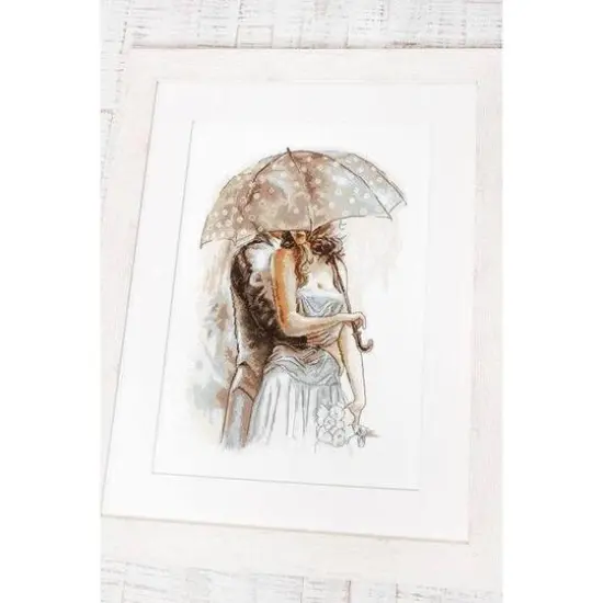 Luca-s Under Umbrella Counted Cross Stitch Kit {8}