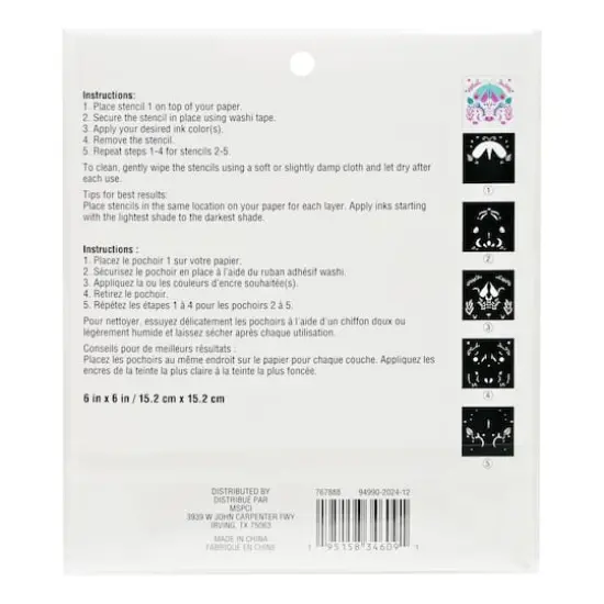 Moth Layering Stencils by Recollections&trade; {4}