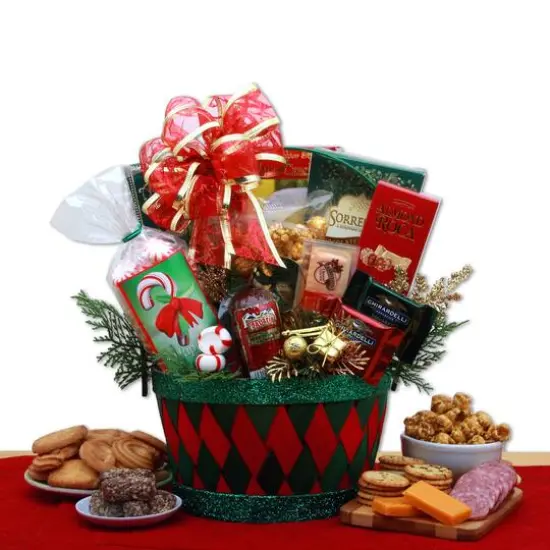 A Holiday Affair Gift Basket {1}