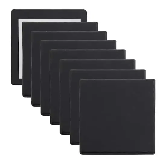 8 Pack 2" x 2"&nbsp;Mini Canvas Panels by Artist's Loft&trade; Necessities&trade; Black {1}