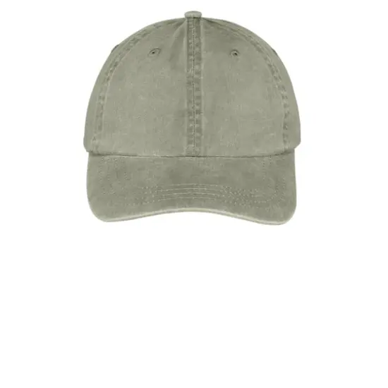Port & Company&reg; Pigment-Dyed Cap Khaki {1}