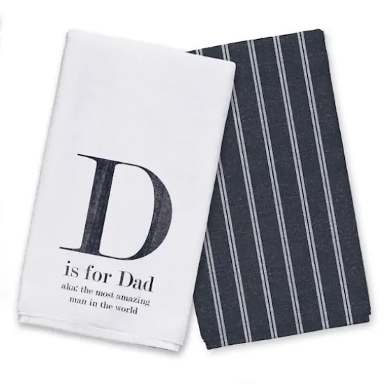 D Is For Dad Towel Set {1}