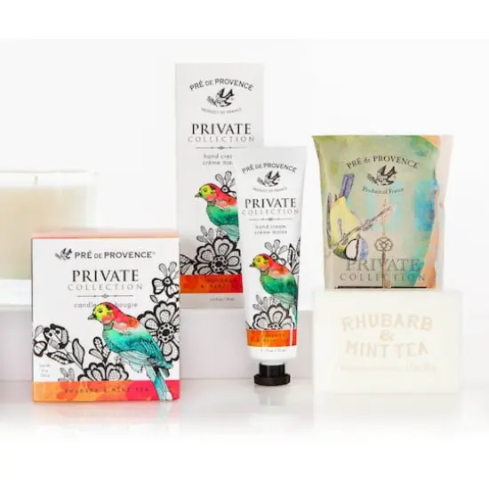 European Soaps Private Collection Bar Soap, 3.8oz. Rhubarb & Mint Tea {7}