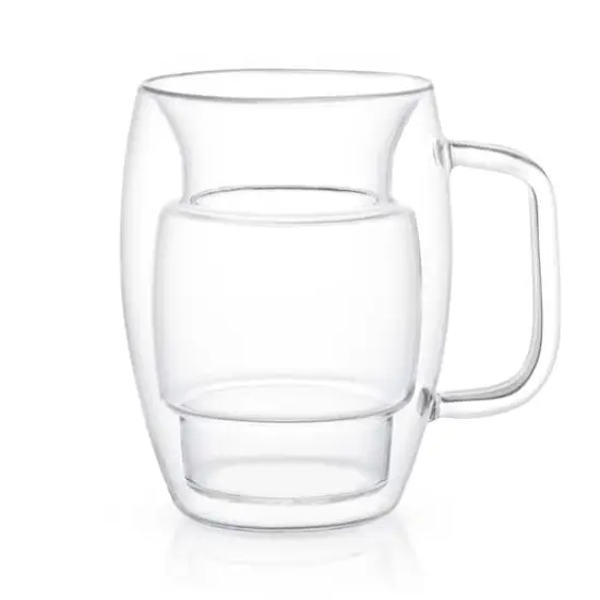JoyJolt&reg; Cadus Double Wall Coffee Glasses, 4ct. {4}