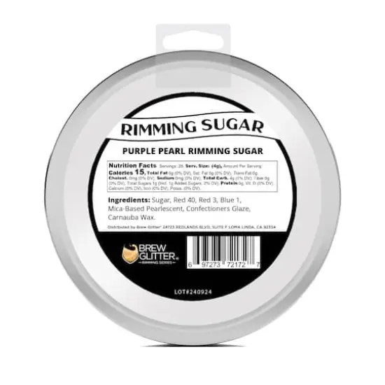 Bakell&reg; Brew Glitter Rimming Sugar Purple {7}