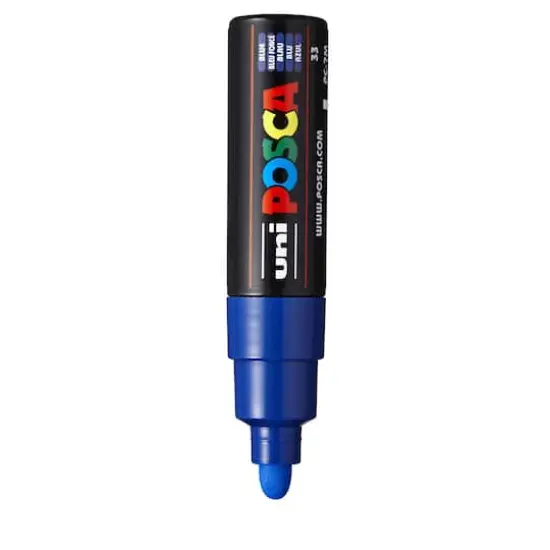 uni&reg; POSCA&reg; PC-7M Bullet Marker Blue {4}