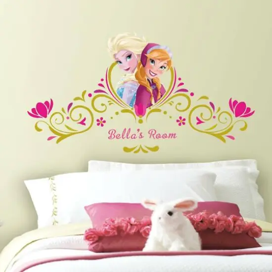 RoomMates Frozen Springtime Custom Headboard Peel & Stick Giant Wall Decals {4}