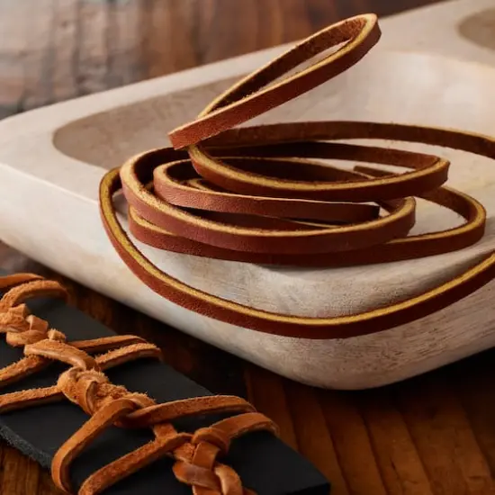 Latigo Lace by ArtMinds&trade;, 4yd. Brown {3}