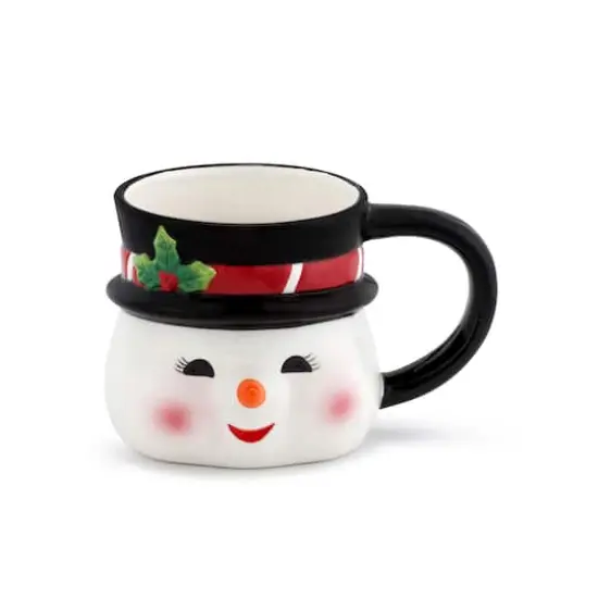 16oz. Snowman Mug {1}