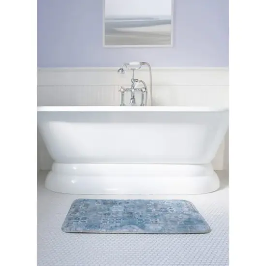 Antionette Memory Foam Bath Mat {3}