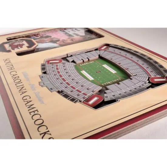 College Football 3D StadiumViews Picture Frame South Carolina Gamecocks {5}