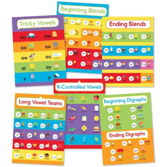 Carson Dellosa Education&reg; Phonics Bulletin Board Set, 6ct. {1}