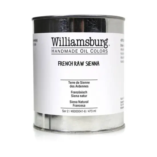 Williamsburg&reg; Artist Oil Colors, 16oz. French Raw Sienna {1}