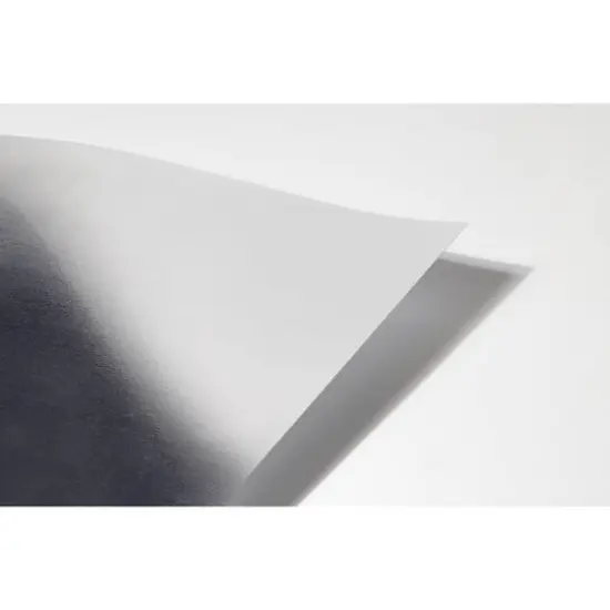 PA Vinyl Iron-On Foil Vinyl, 12 Sheets Silver {3}