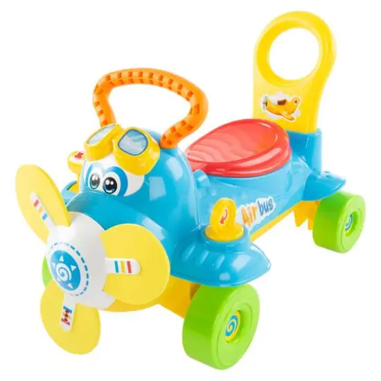 Toy Time Electronic Ride-On Toddler Airplane {1}
