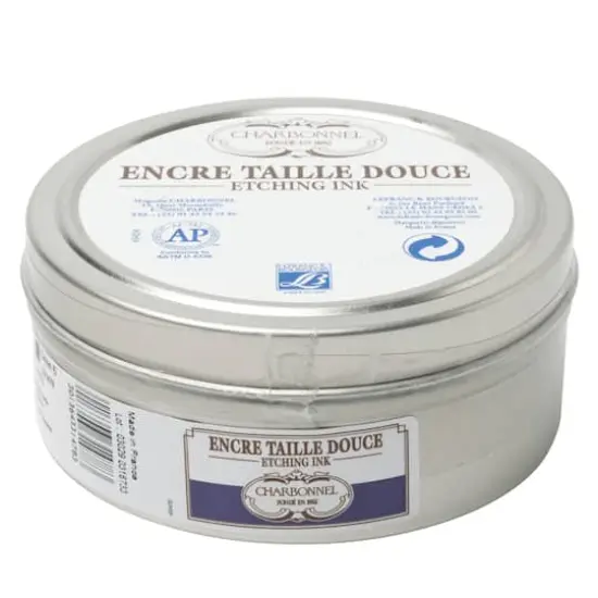 Charbonnel Etching Ink, 200mL Concentrated Blue {1}