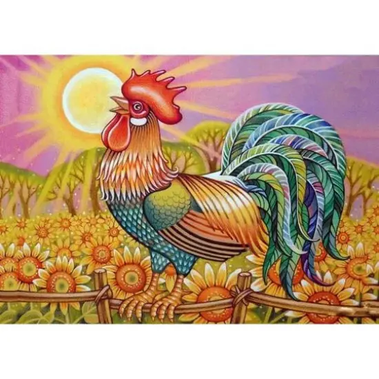 Wizardi Rooster Diamond Painting Kit {3}