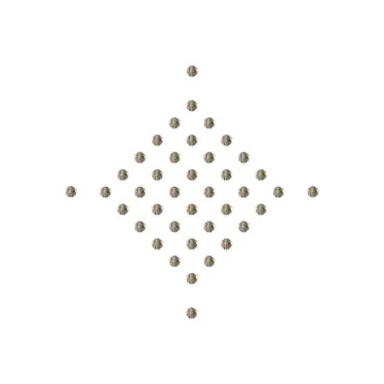 John Bead Preciosa 4mm Czech Crystal Glass Faceted Round Beads, 40ct. Black Diamond {4}