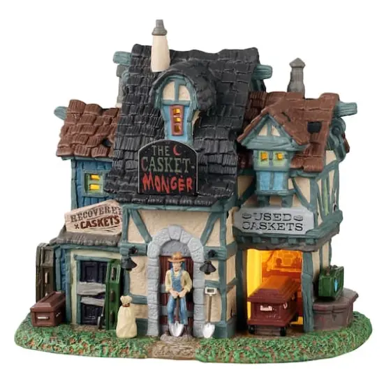 Lemax&reg; Spooky Town&reg; The Casket-Monger {1}