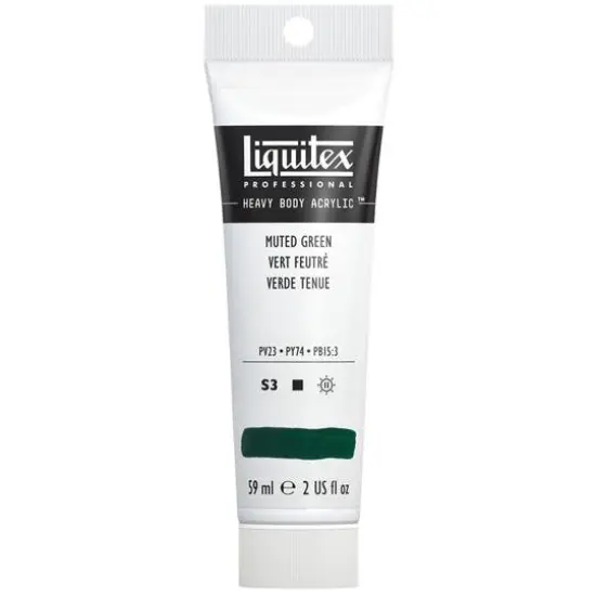 Liquitex&reg; Heavy Body Acrylic Paint Special Release Muted Collection, 2oz. Muted Green {7}