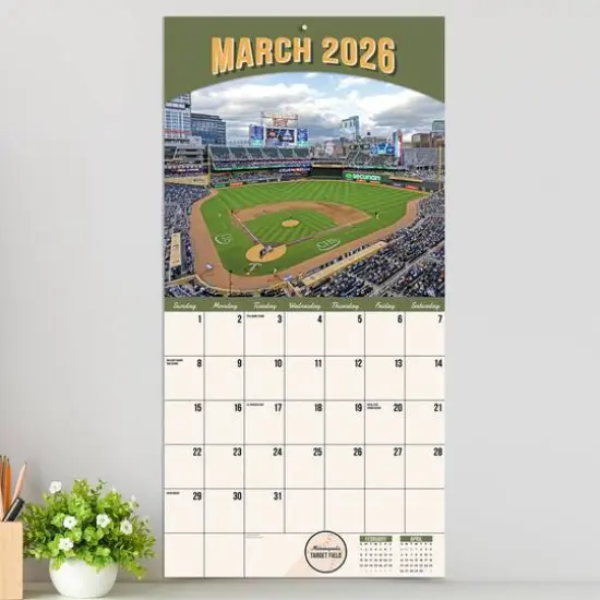 2026 Ballparks Wall Calendar {4}