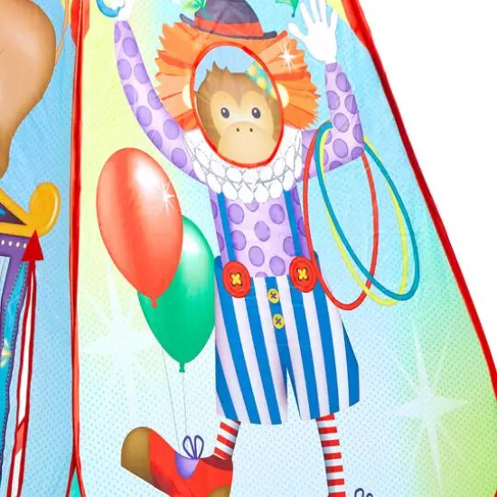 Fun2Give&reg; Pop-It-Up&reg; Circus Activity Play Tent with 4 Soft Balls {10}