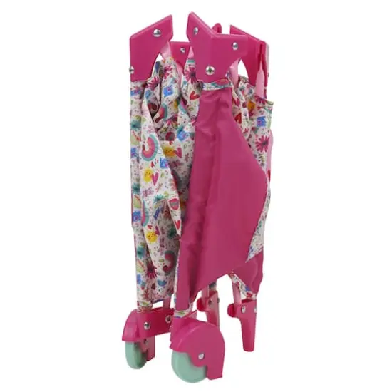 509 Crew Baby Alive Pink and Rainbow Deluxe Doll Play Yard {3}