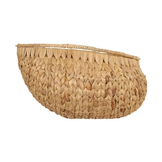 Household Essentials Round Woven Basket with Handles {7}
