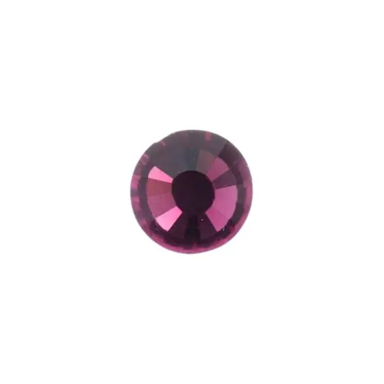 John Bead Crystal Lane SS20 Round Flatback Czech Crystals, 144ct. Fuchsia Pink {3}