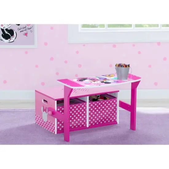 Disney&reg; Minnie Mouse Convertible Activity Bench {5}
