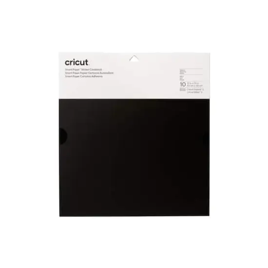 Cricut&reg; Smart Paper&trade; Sticker Cardstock, Black {1}