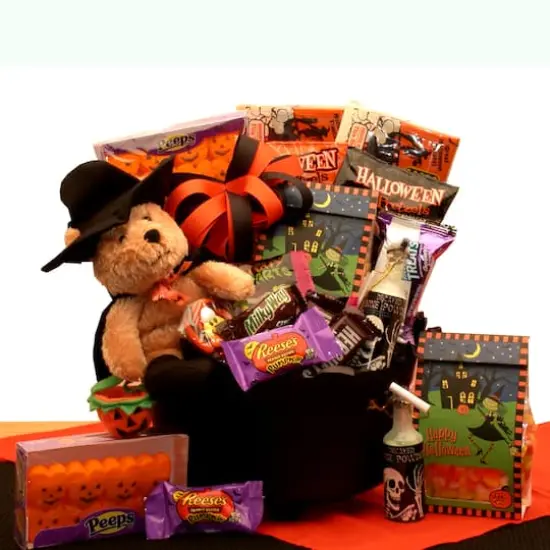Witches Brew Halloween Cauldron Gift Set {1}